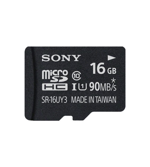 SONY SR-UY3A Series 90MB/s microSDHC 16GB 